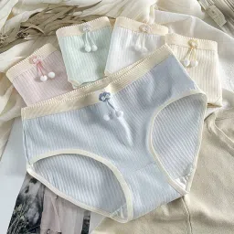 Pack of 3 Women Hipster Multicolor Panty-image-3