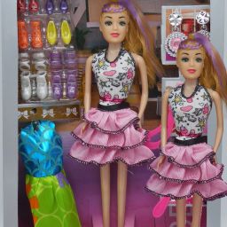 Shine Girl Doll Set Fashion Doll and accessories (multicolor)-image-36
