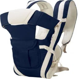 Adjustable Hands-Free Baby Carrier with Comfortable Head Support & Buckle Straps Baby Carrier-image-37