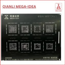 QIANLI MEGA-IDEA 015 BLACK STENCIL multipurpose rebelling multipurpose rebelling MT6750, MT6758V MT6739V,MT6785V,MT6779V Stencil-image-78