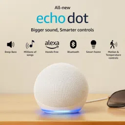 Alexa Echo Dot (5th Gen) | Bluetooth with Alexa Assistant Smart Speaker image 2