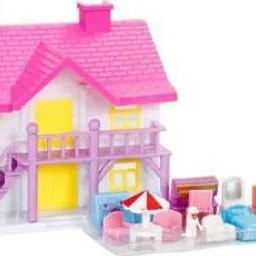 Loving Family House Set for Girls, Pretend Play Toy House 102-74