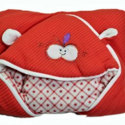 Printed Crib Hooded Baby Blanket for Mild Winter-image-91