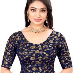 Round Neck Women Blouse-image-98