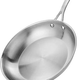 Stainless Steel Frying pan Daily Use of kitchen Fry Pan 23 cm diameter 1.5 L capacity-image-87