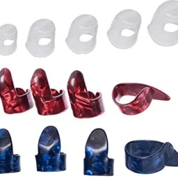 Combo Guitar Accessories 5 Silicon, 2Thumb & 6 Finger Guitar Pick-picture-39