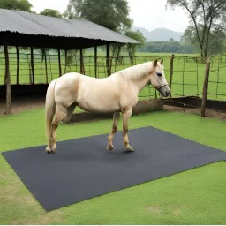 Cow Mat(Waterproof Rubber)Mat 8*5 Feet BPA Free For Horse Cow, Dog, Hamster, Guinea Pig, Miniature Pig Pet Mat-103