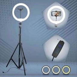 APSOLIGHT 10''selfie LED Ring Light |Tripod Stand|reel|video making| Flash| for Makeup Tripod-19
