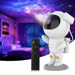 Astronaut Galaxy Projector Robot Sky Space Stars Light For Kids Night Lamp Night Lamp-image-46