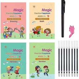 Magic Practice 4 BOOK + 8 REFILL +1 Grip-image-52