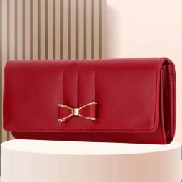 Casual, Formal, Party, Sports Maroon Clutch-image-40