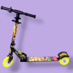 Kick scooter hoverboard for kids with foldable handle and 3 colourful wheels HoverBoard Scooter-image-48