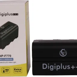 DIGICLIMBER NP-F770 Camera LED Light Rechargeable Battery (18000mAh) For Son-yCamera Battery Charger-picture-33