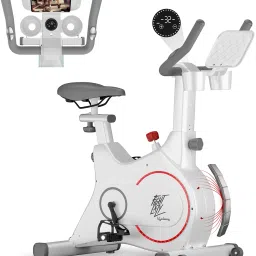 LLESB59 Fit Pro Magnetic Spin Upright Stationary Exercise Bike-10