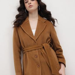roadster Polyester Coat For Women-picture-4
