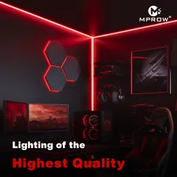 mprow 600 LEDs 5 m Red Steady String Rice Lights image 3