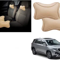 Beige Cotton Car Pillow Cushion for MG-picture-24