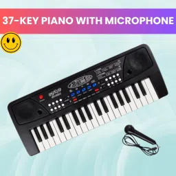 Piano Keyboard with Mic, 37 Keys 8 Tones Portable Electronic Toy For kidsG491 Piano Keyboard with Mic, 37 Keys 8 Tones Portable Electronic Toy For kidsG491 Analog Portable Keyboard-image-46