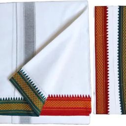Shriharifabs Solid Men Dhoti-image-3