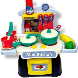 Baby Kitchen Set Cooking Pretend Play Set Kitchen Girls Toys Realistic Cooking-3