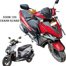 Scooter Leg Guard Crash Bar With Frame Slider Legguard For Xoom 125 Bike Crash Guard-image-0