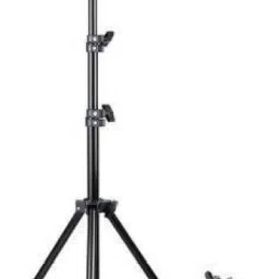 NEELTREDE 2.1 METER STAND 7" feet (200cm) strong Metal mobile phone tripod Tripod Monopod Kit-36