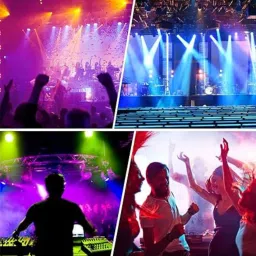 wbd 36LED PAR Light for DJ Party Stage RGB Up lighting Sound Activated & DMX Control Single Disco Ball image 5