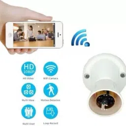 SATTOBISION Bulb Holder Camera cctv ptz baby spy 1080p wifi hideen surveillance Spy Camera Security Camera-image-15