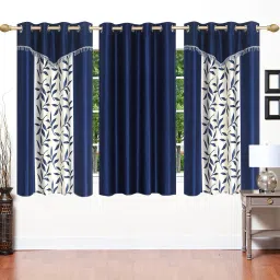 154 cm (5 ft) Polyester Window Curtain (Pack Of 3)-image-5