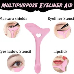 rameja 3 in 1 Eyelash,Eyeshadow,Eyeliner Applicator Tool for Makeup,Lipstick Aid Tool image 5