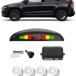 PKNA1118 White Car Reverse Parking Sensor with LED Display 4 Sensor PKNA1118 Parking Sensor-picture-23