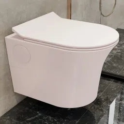 Ceramic Wall Hung Western Toilet/Rimless Commode/Soft Close Toilet Seat-P Trap (APS-775) Western Commode-23