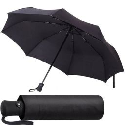 Auto Open And 3 Fold Umbrella For Protection Against Rain Sun&UV Rays with cover Umbrella-5
