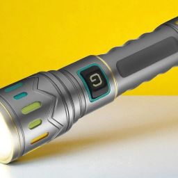 X4 LED Flashlight Torch – Zoomable, Heavy Duty, Outdoor Use Torch-image-8
