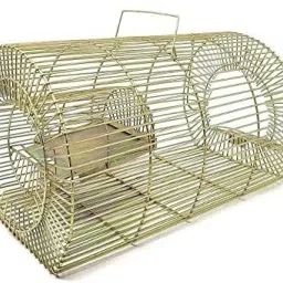 Mouse Family Iron Trap Rat Catcher , Large Size Rodent Trap pinjra Snap Trap-image-55