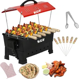 2 IN 1 Charcoal And Electric Barbeque Grill STANDARD & Elegant Look Electric Tandoor Electric Tandoor-image-89