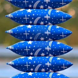 LUXURY Polyester Fibre Solid Sleeping Pillow Pack of 6-image-64