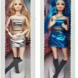 Beautiful Dazzling Doll Combo with Moveable Arms, Legs, Elbow & Knee for Girl|86-image-58