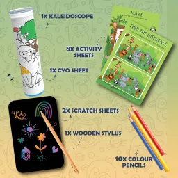 playmagic BrainActiv Ultimate Activity Kit - Animal Adventure|Craft Kit|Skill Development image 3