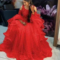 Embellished Semi Stitched Lehenga Choli-image-86