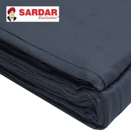 SARDAR EXCLUSIVE 4.50 Dark Grey Light Weight Soft Full Voile Pure Cotton Sikh Turban Pagri Solid Pagri-image-89