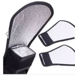 CAM-X Silver White Diffuser Reflector Flash Bouncer Card All Types of Flashes Diffuser image 3