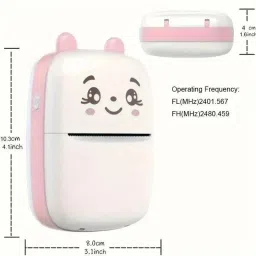 TECHEL Pocket Printer Wireless Bluetooth cxz7 Single - TextUsed For: Title, Compare image 2