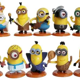 Set of 10 Minions Mini Action Figure Set Minion Decoration Merchandise Toy-7