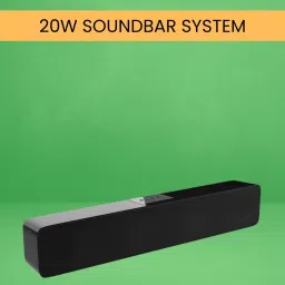 FRONY Bluetooth (PORTABLE HOME THEATER SOUNDBAR) Crystal Clear Sound, 5H. PaytimeA118 20 W Bluetooth Soundbar-image-74