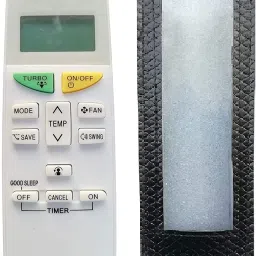 BhalTech VE- 132 PU Leather Case Cover Perfect Fitting Specially Designed Full Protective Remote (Only Remote Cover) Pls Check Your Remote Dimensions Compatible Daikin AC Remote Controller-6