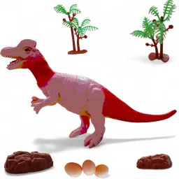 Dinosaur toy figure set for kids realistic plastic rubber model animal play set-18