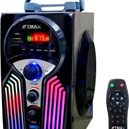 etmax NANO SHARK ET-1616 Black Bluetooth 30 W Bluetooth Home Theatre-11