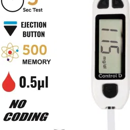 control d White Glucometer image 2