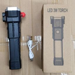 AAHI ENTERPRISE 3322 4 Mode Rechargeable Flashlight Torch image 2